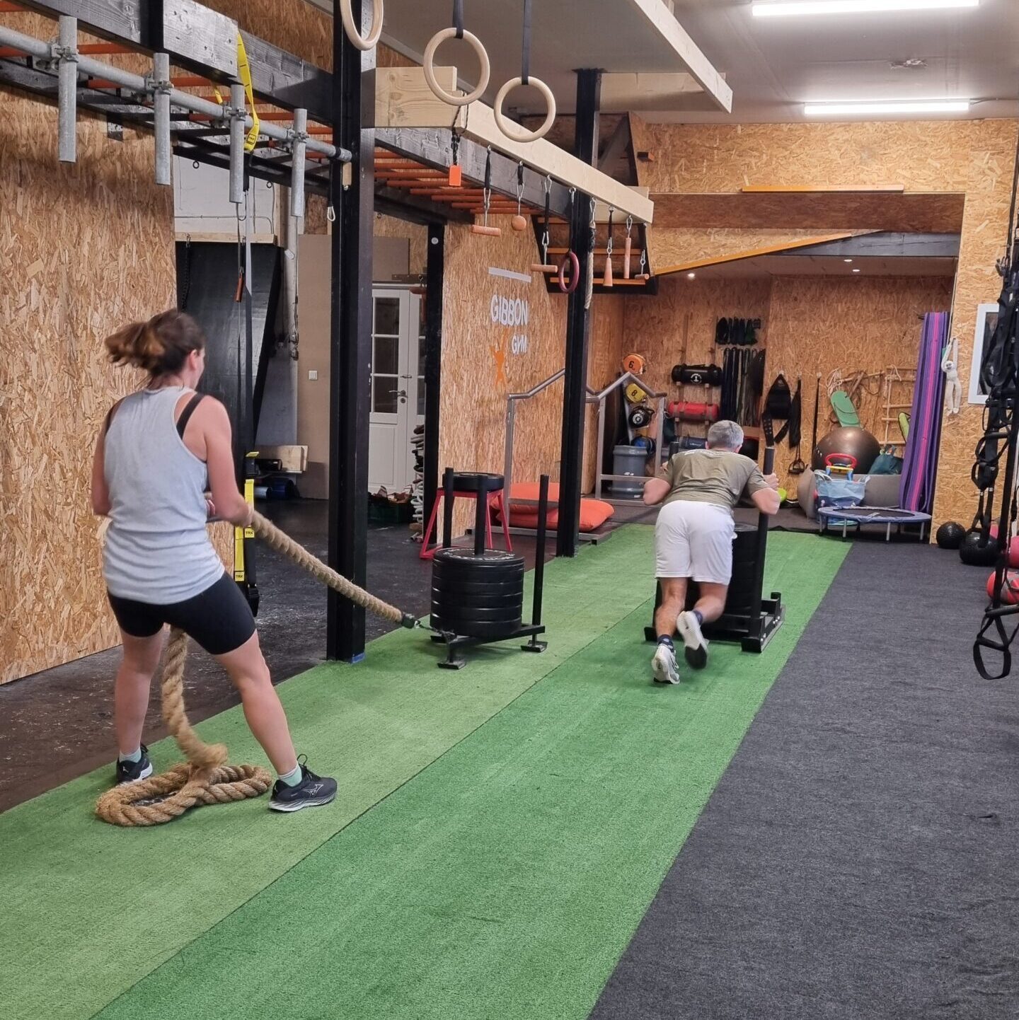 Hyrox træning i gibbon gym
